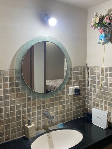 Bathroom in 2 BHK Apartment at Rainbow Revell Orchid, Lohgaon – for Rent