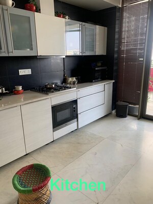 Kitchen in 5 BHK Villa at Unitech Uniworld Resorts-The Residences, Sector 33 – for Sale