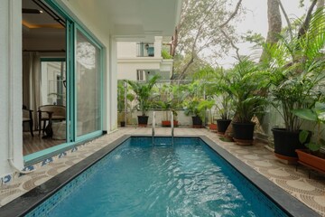 Swimming Pool in 3 BHK Villa at Assagao – for Sale