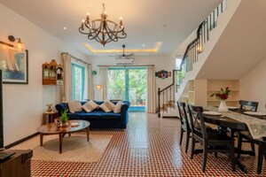 Living Room in 3 BHK Villa at Assagao – for Sale