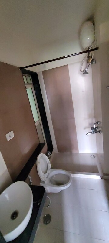 Bathroom in 2 BHK Apartment at Rustomjee Athena, Majiwada – for Rent