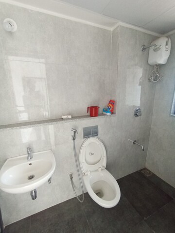 Bathroom in 1 BHK Apartment at Lodha Palava Downtown, Dombivli East – for Rent