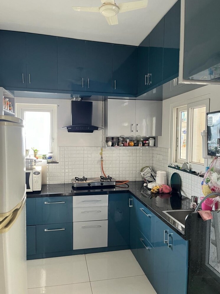 Kitchen, poulomi-avante 3 Bedroom 2625 Sq.Ft. Apartment In Kokapet Hyderabad 8641215