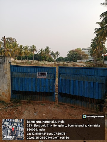 Land – Exterior View View at Bommasandra - for Rent