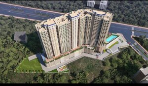 1 BHK Apartment – Exterior View View at Qualcon Mantram Solacia, Khanav - for Sale