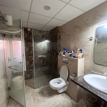 Bathroom in 2 BHK Apartment at Gardenia Golf City, Noida Central – for Rent