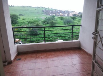 Balcony in 1 BHK Apartment at Vanaz Corner, Kothrud – for Rent