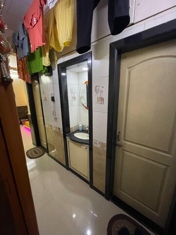 Building Lobby in 1 BHK Apartment at Galaxy Heights, Goregaon West – for Rent