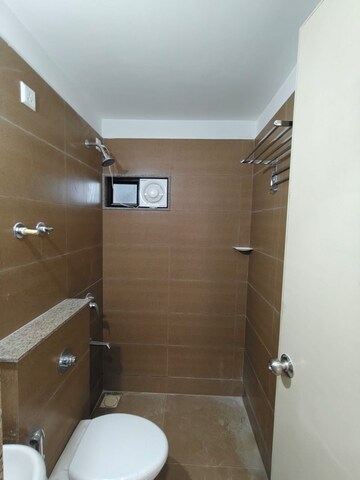 Attached Bathroom in 3 BHK Apartment at Shela – for Rent