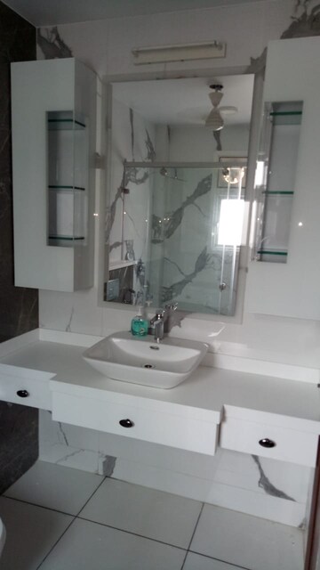Bathroom in 3 BHK Builder Floor at Saket – for Rent