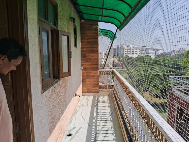 Balcony, malviya nagar 3 Bedroom 1000 Sq.Ft. Builder Floor In Malviya Nagar Delhi 8641583
