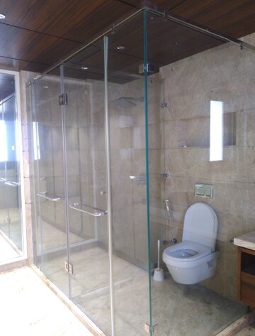 Bathroom in 4 BHK Builder Floor at Boutique Residential Apartment, Greater Kailash I – for Rent