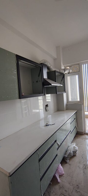 Kitchen in 3 BHK Apartment at Shalimar Vista, Gomti Nagar – for Rent