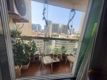Balcony in 2 BHK Apartment at Lokhandwala Octacrest, Kandivali East – for Sale