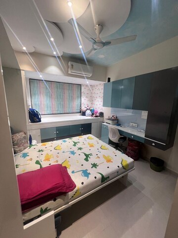 Bedroom in 2 BHK Apartment at Lokhandwala Octacrest, Kandivali East – for Sale
