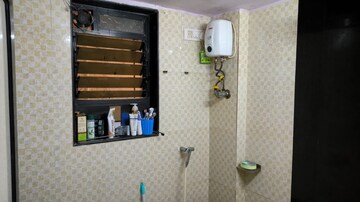 Bathroom in 2 BHK Apartment at Hiranandani Powai Park, Powai – for Rent