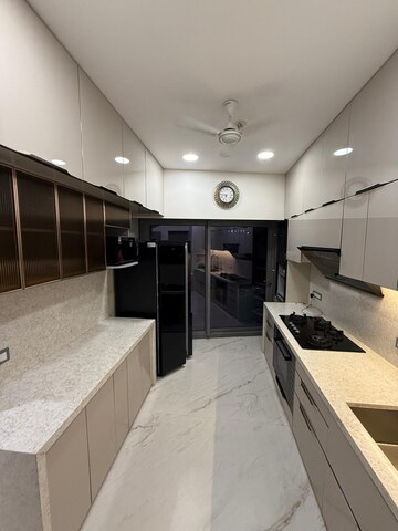 Kitchen in 4 BHK Apartment at Lodha World View, Worli – for Rent