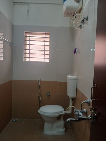 Bathroom in 1 BHK Builder Floor at Koramangala – for Rent