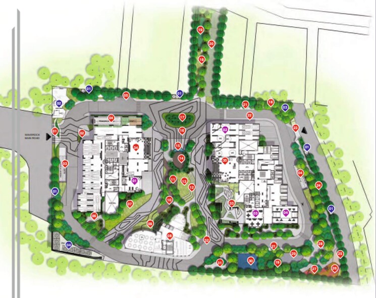 Master Plan, sumadhura-the-olympus 3 Bedroom 2010 Sq.Ft. Apartment In Nanakramguda Hyderabad 8641915