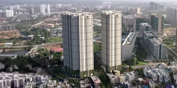 Exterior View, sumadhura-the-olympus 3 Bedroom 2010 Sq.Ft. Apartment In Nanakramguda Hyderabad 8641915