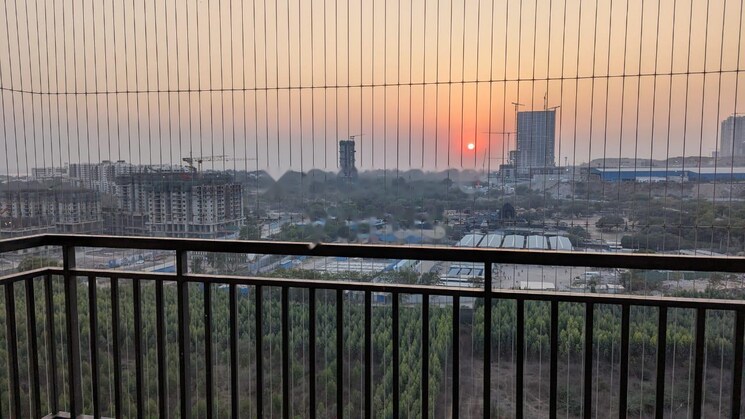 Balcony, asbl-spire 3 Bedroom 1905 Sq.Ft. Apartment In Kokapet Hyderabad 8641924