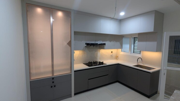 Kitchen, asbl-spire 3 Bedroom 1905 Sq.Ft. Apartment In Kokapet Hyderabad 8641924