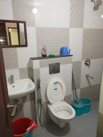 Bathroom in 3 BHK Apartment at Kadamba Plateau – for Rent