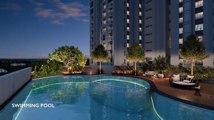 Swimming Pool, sumadhura-the-olympus 3 Bedroom 1670 Sq.Ft. Apartment In Nanakramguda Hyderabad 8641964