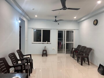 Living Room in 2 BHK Apartment at Puravankara Silversands, Mundhwa – for Rent