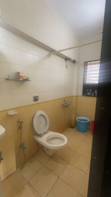 Bathroom in 2 BHK Apartment at Khar West – for Rent