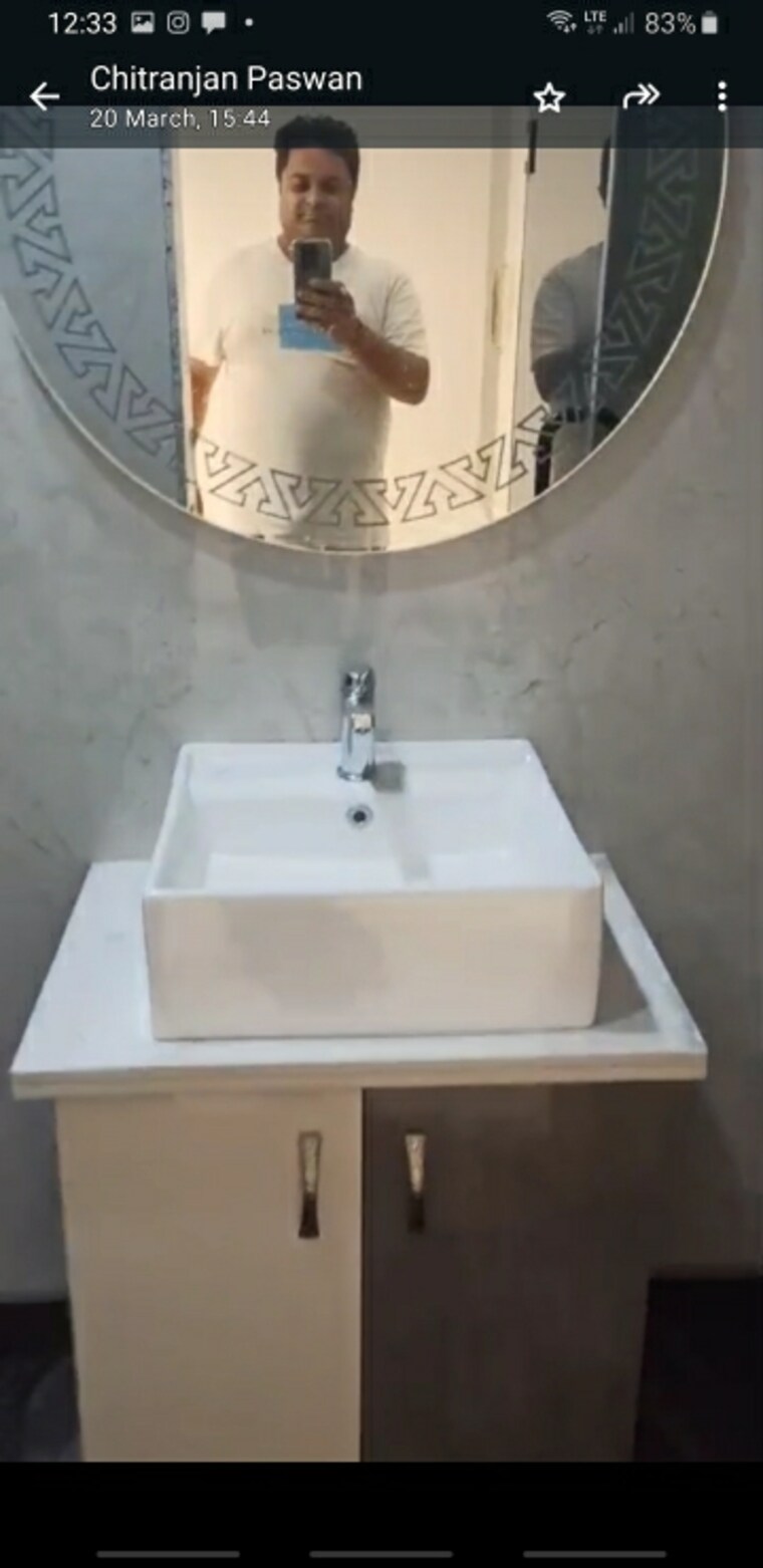 Bathroom, lajpat nagar 4 2 Bedroom 900 Sq.Ft. Builder Floor In Lajpat Nagar 4 Delhi 8642243