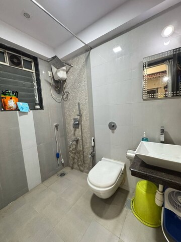 Bathroom in 2 BHK Apartment at Sindhi Society, Chembur – for Rent