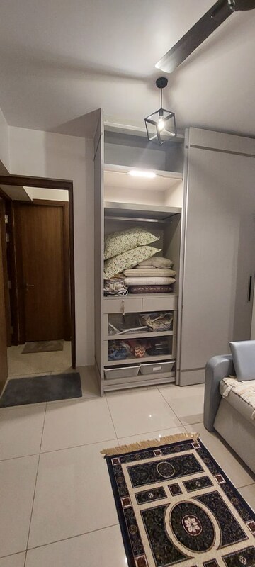 Bathroom in 3 BHK Apartment at Shapoorji Pallonji Vicinia, Powai – for Rent