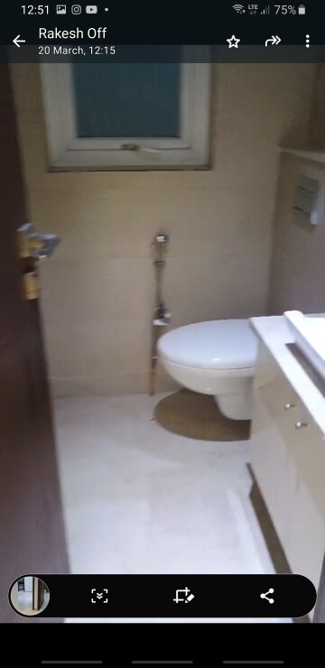Bathroom in 2 BHK Independent House at Lajpat Nagar – for Rent