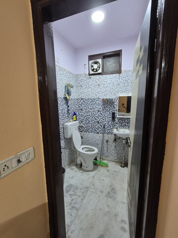 Bathroom in 1 BHK Builder Floor at Govindpuri – for Rent