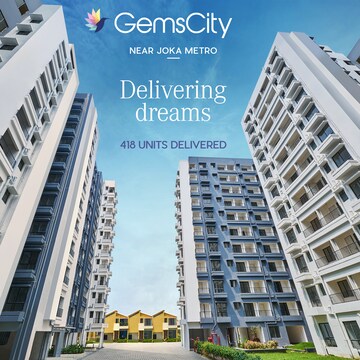 2 BHK Apartment – Exterior View View at Gems City, Joka - for Sale