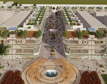  Shop – Exterior View View at Auric Universal Square, Sector 79 - for Sale