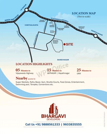 3 BHK Apartment For Sale in Vanasthalipuram