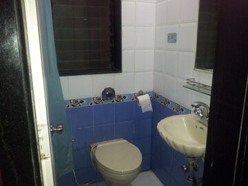 Bathroom in 1 BHK Apartment at Sapphire Lakeside, Powai – for Rent