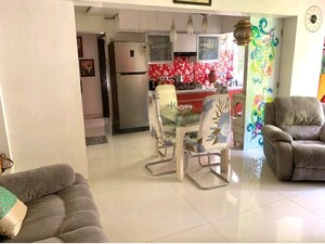 Living Room in 2 BHK Apartment at Vijay Galaxy, Waghbil – for Sale