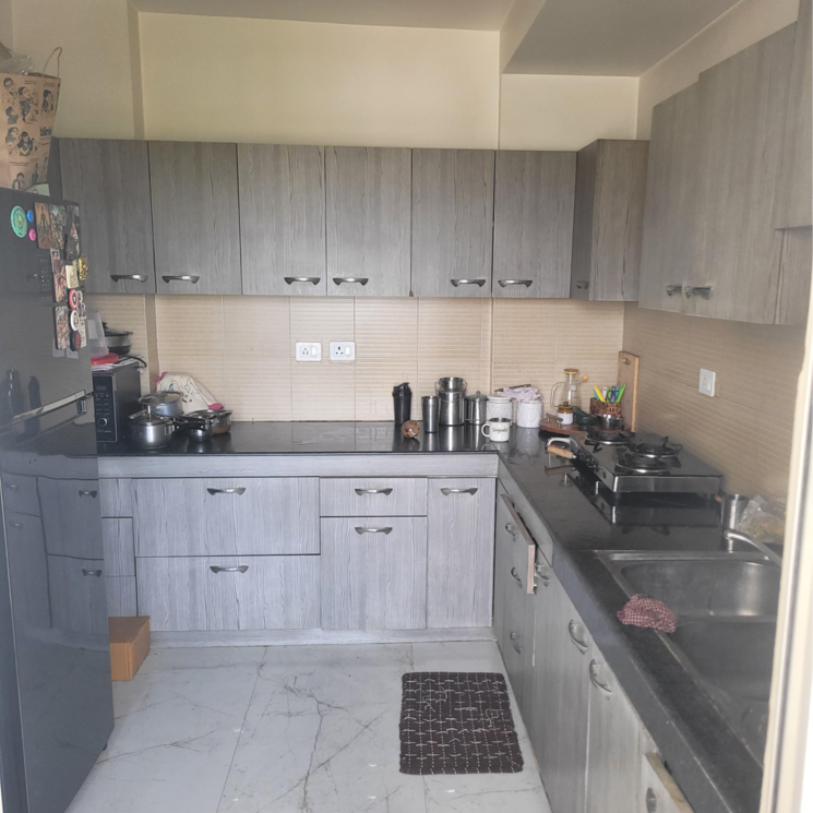 Kitchen, bptp-park-grandeura 2 Bedroom 873 Sq.Ft. Apartment In Sector 82 Faridabad 8642596