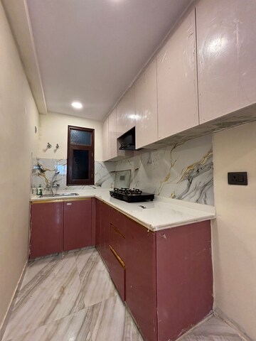 Kitchen in 1 BHK Apartment at Palm Residency Chhatarpur, Chattarpur – for Rent