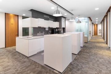 Kitchen in  Office Space at Mumbai Pune Expressway – for Rent