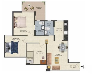 3 BHK Apartment For Sale in Conscient Habitat Residences, Sector 78