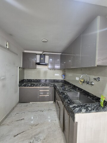 Kitchen in 3 BHK Apartment at Palm Residency Chhatarpur, Chattarpur – for Rent