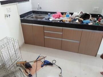 Kitchen in 3 BHK Apartment at Kailash Manas Apartments, Mohammadwadi – for Rent