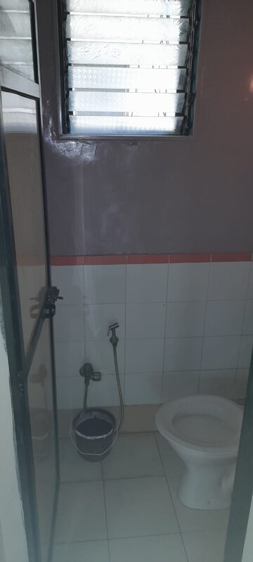 Bathroom in 1 RK Apartment at Soham Parijat Gardens, Ghodbunder Road – for Rent