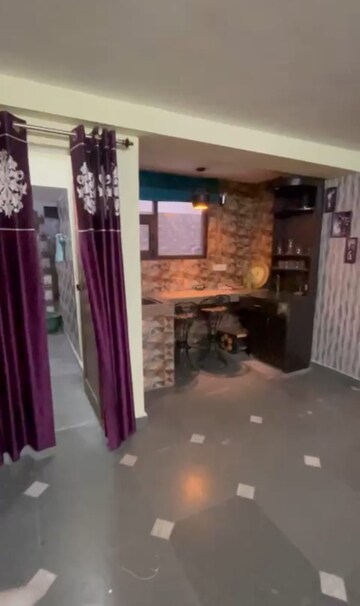 Kitchen in 1 RK Apartment at Green Fields Colony – for Rent