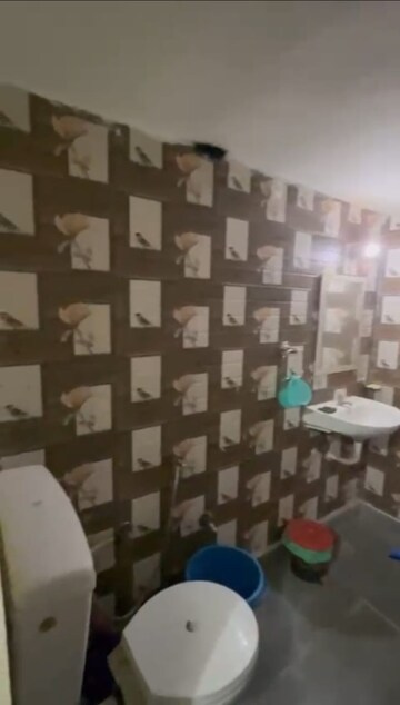 Bathroom in 1 RK Apartment at Green Fields Colony – for Rent