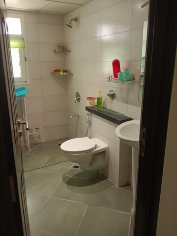 Bathroom in 2 BHK Apartment at Acropolis Purple Nine Hills, Kondhwa – for Rent